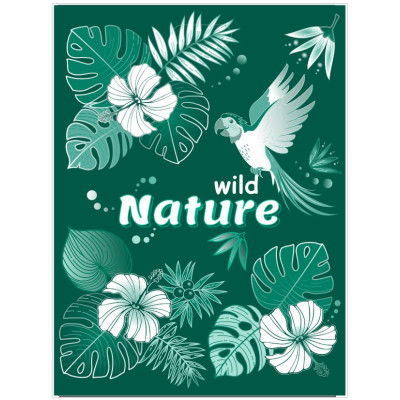 Torba Monstera Papuga biała DKT 22x30cm (1978)